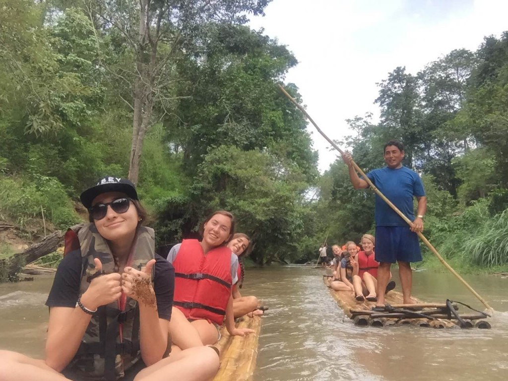 The boat trip included a few selfies!